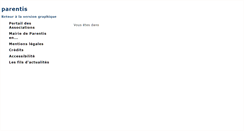Desktop Screenshot of modetexte.parentis.com